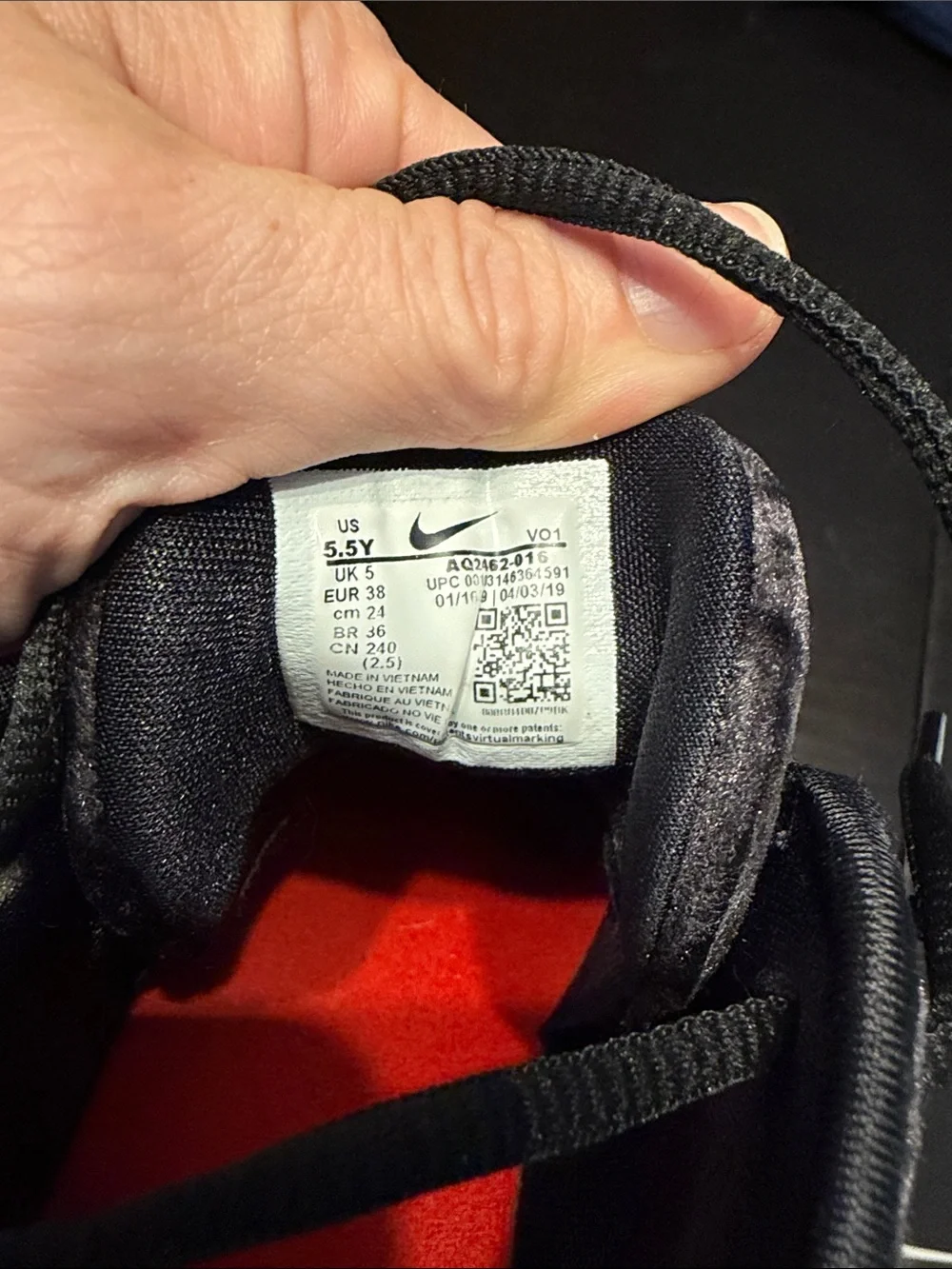Nike kids athletic